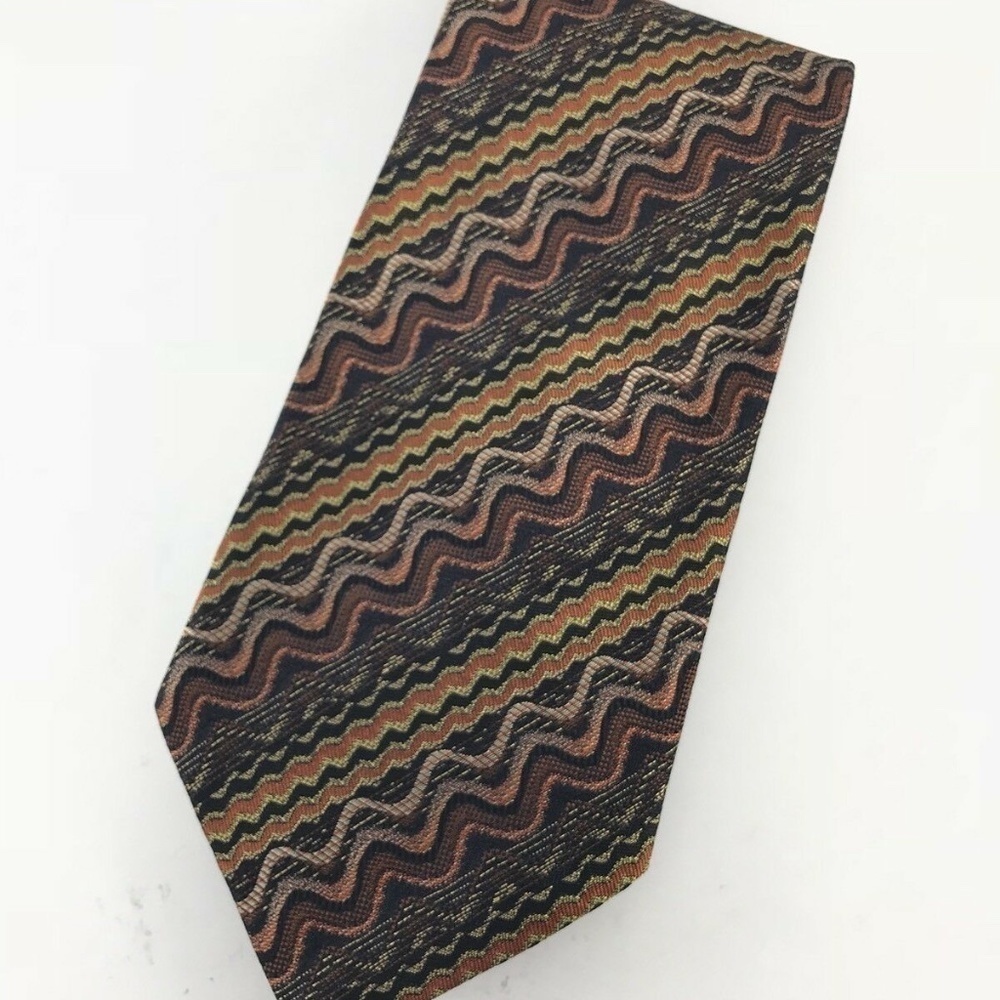 Missoni Cravatte Necktie Multi Color Geometric Tie